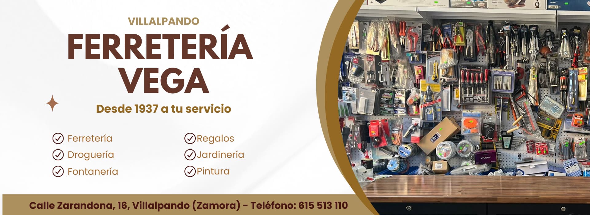 Banner Ferretería vega Banner Ferretería vega