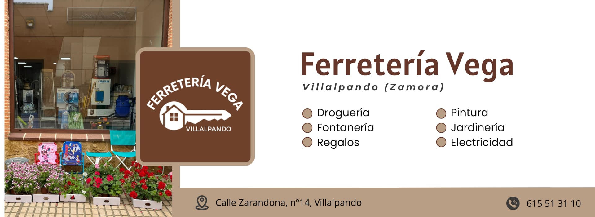 Banner Ferretería vega